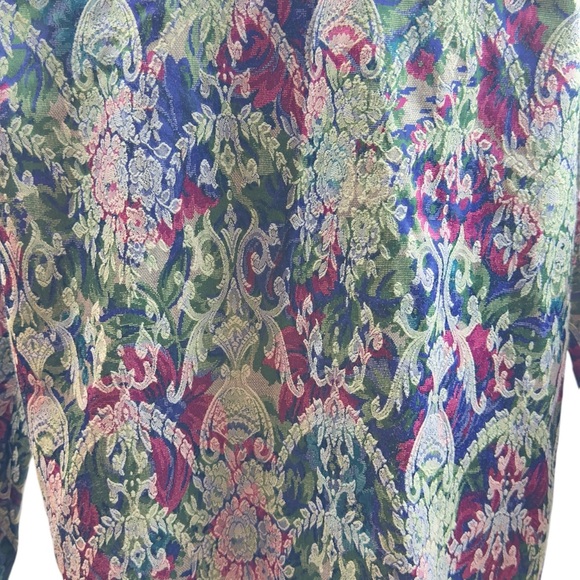 Multicolor Patterned Blazer - Picture 10 of 16